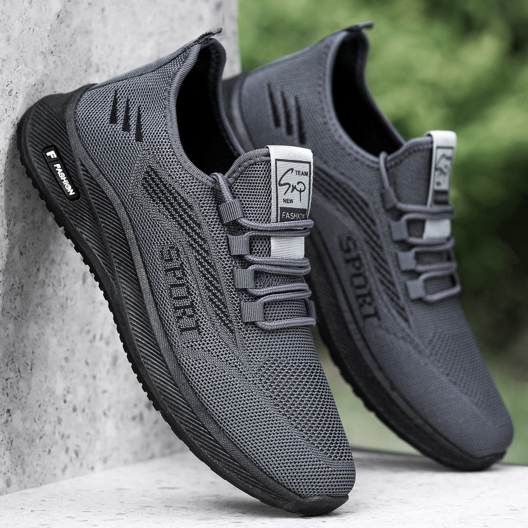 Damen Sportliche Sneakers mit atmungsaktivem Obermaterial und flexibler Sohle EB