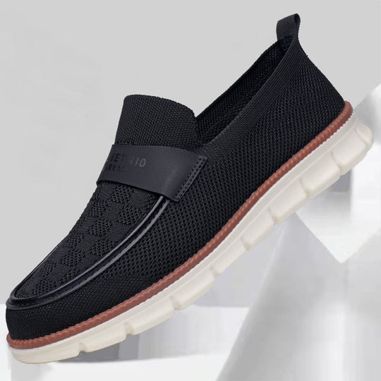 Damen Atmungsaktive Slip-On Sneakers mit flexibler Sohle EB