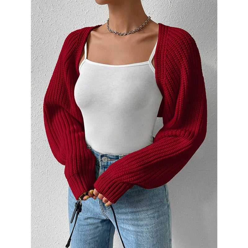 Damen Strickjacke mit lässigem Schnitt und Rippstrickdesign EB