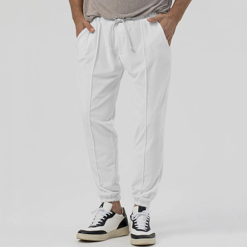 Herren Sportliche Freizeithose mit atmungsaktivem Gewebe und praktischen Seitentaschen EB