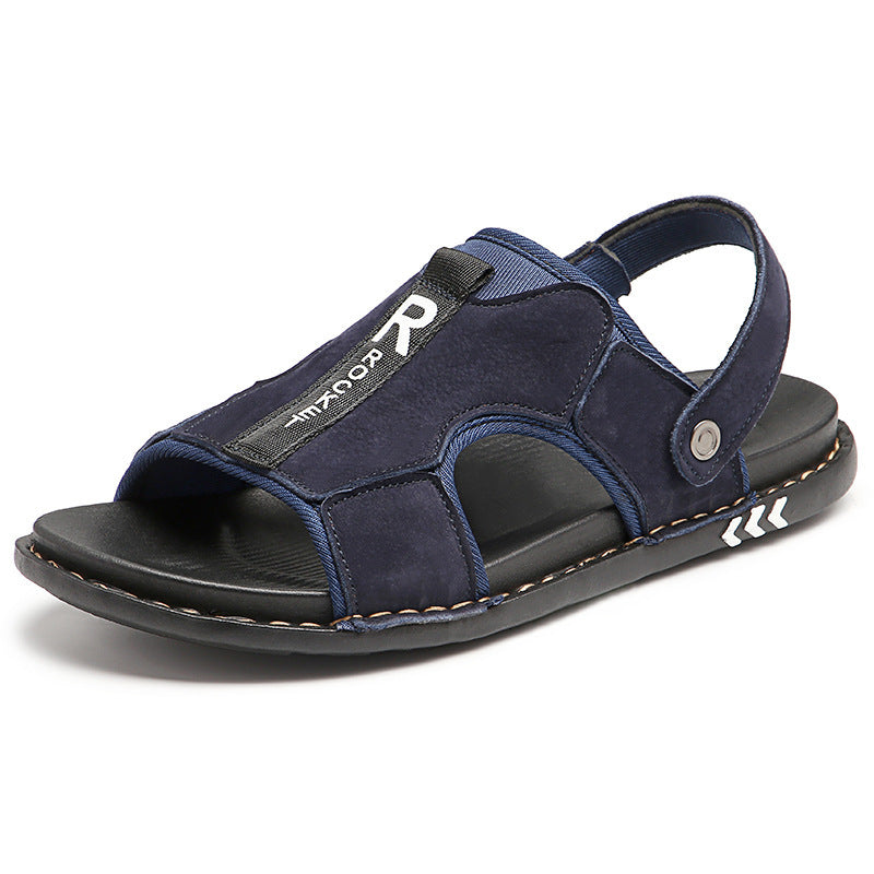 Herren Komfortable und stylische Freizeitsandalen mit verstellbarem Riemen EB
