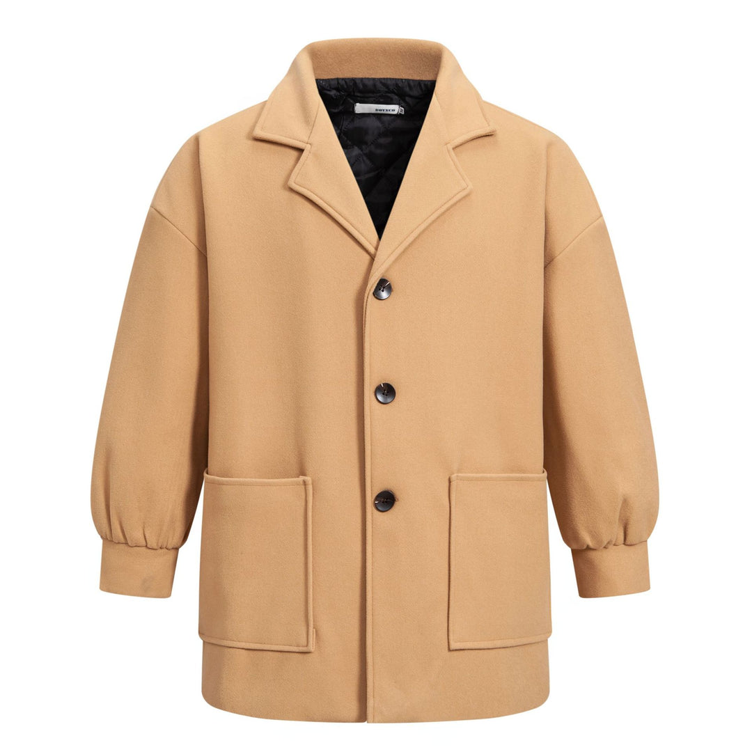 Damen Übergröße Blazerjacke mit komfortabler Passform und praktischen Taschen EB