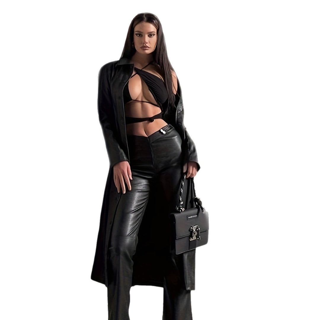 Damen figurbetontes Cut-Out Oberteil mit asymmetrischem Design EB