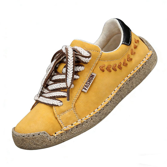 Damen Modische und bequeme Sneakers mit dekorativer Schnürung EB