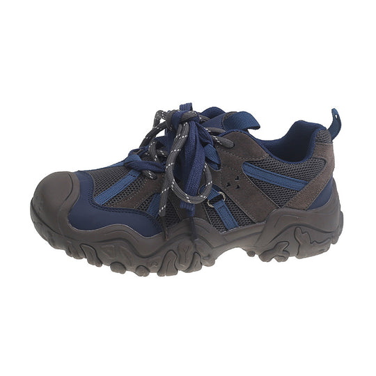 Damen Freizeit Sneakers mit atmungsaktiver Mesh-Oberfläche und robuster Gummisohle EB