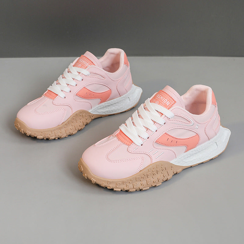 Damen Sportliche Sneakers mit rutschfester Sohle und atmungsaktiver Mesh-Oberfläche EB