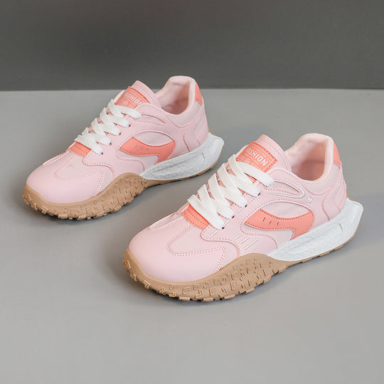 Damen Sportliche Sneakers mit rutschfester Sohle und atmungsaktiver Mesh-Oberfläche EB