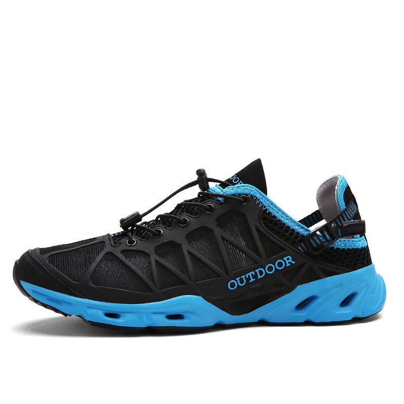 Damen Atmungsaktive Outdoor-Sneaker mit sichertem Schnellschnürsystem EB