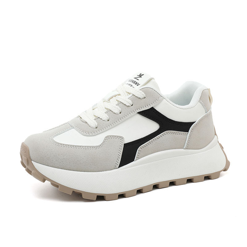 Damen Sportliche Sneaker mit stabiler Sohle und atmungsaktivem Obermaterial EB