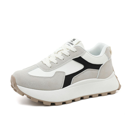 Damen Sportliche Sneaker mit stabiler Sohle und atmungsaktivem Obermaterial EB