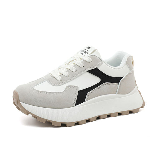 Damen Sportliche Sneaker mit stabiler Sohle und atmungsaktivem Obermaterial EB