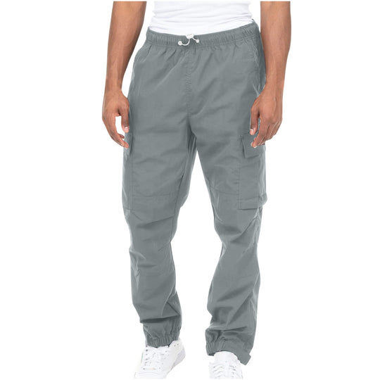 Herren Cargo-Hose mit elastischem Bund und praktischen Seitentaschen EB