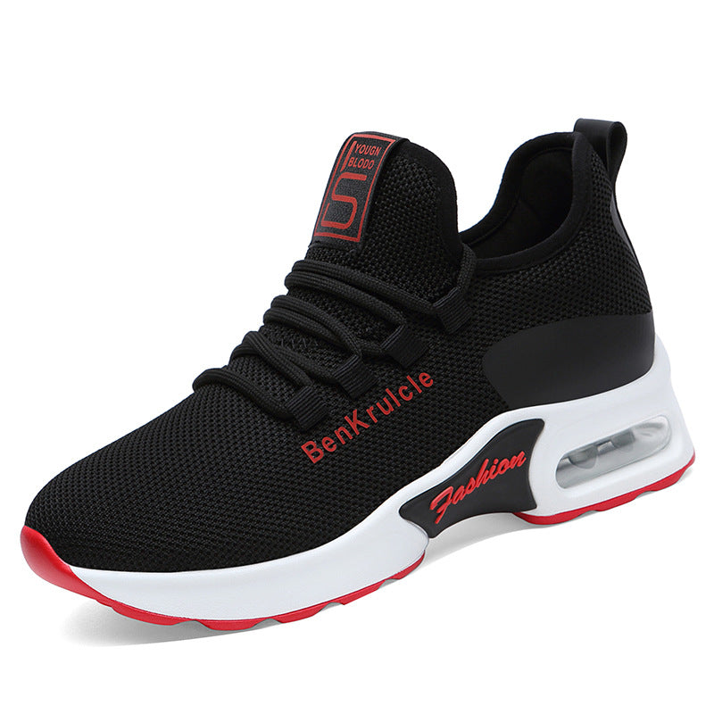 Damen Atmungsaktive Lifestyle-Sneaker mit dämpfender Luftpolstersohle EB