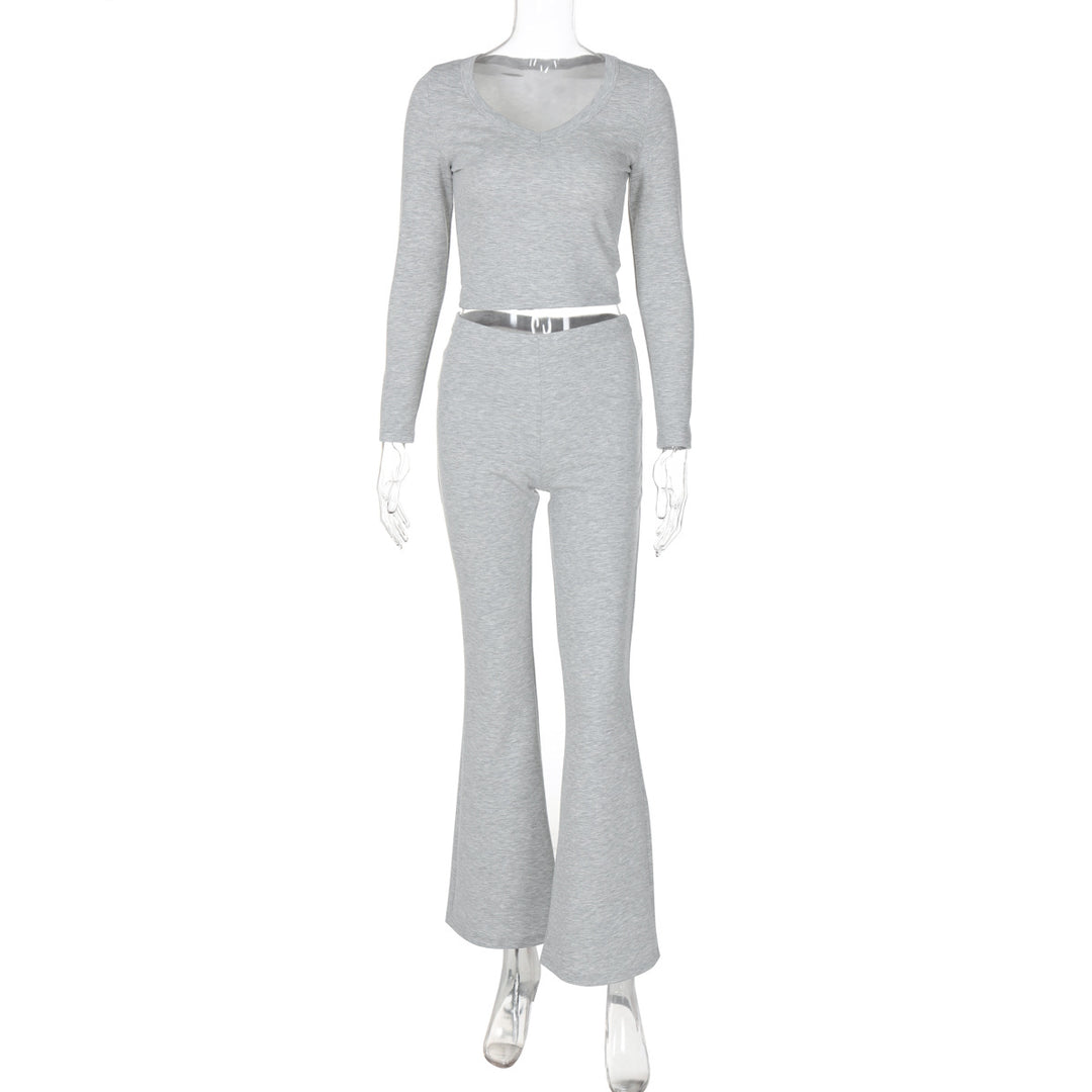 Damen modischer Jumpsuit mit lässigem Schnitt und weichem Material EB