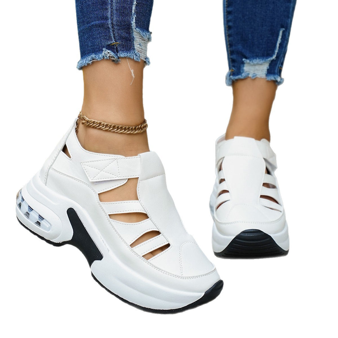Damen Sneakers mit atmungsaktivem Obermaterial und rutschfester Sohle EB