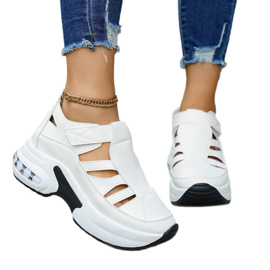 Damen Sneakers mit atmungsaktivem Obermaterial und rutschfester Sohle EB