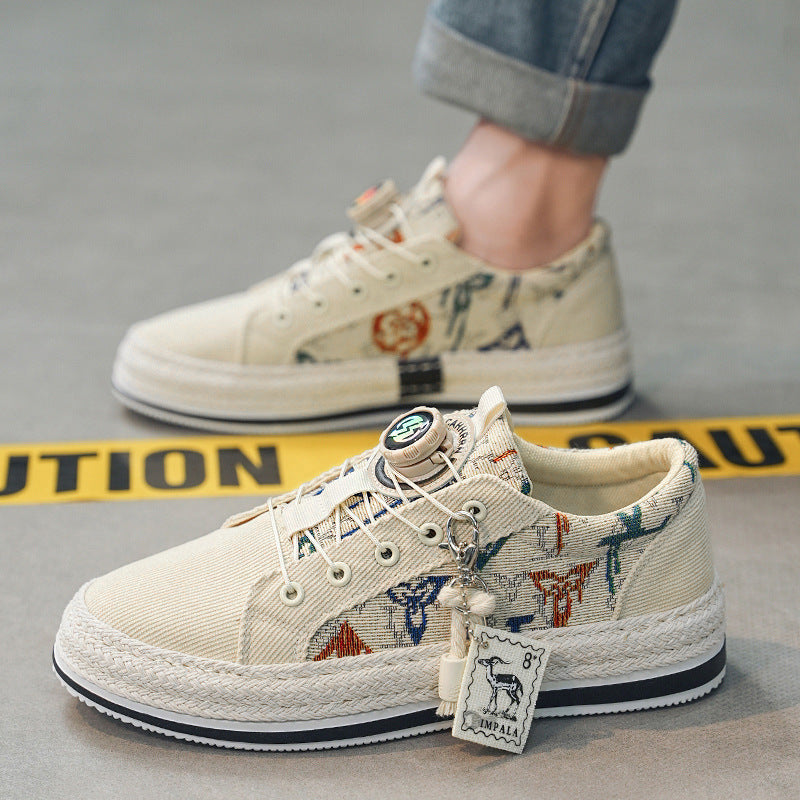 Damen modische Canvas Sneakers mit einzigartigem Design und Komfort EB