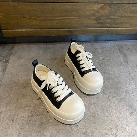Damen Plateau-Sneaker mit robuster Gummisohle und komfortabler Dämpfung EB