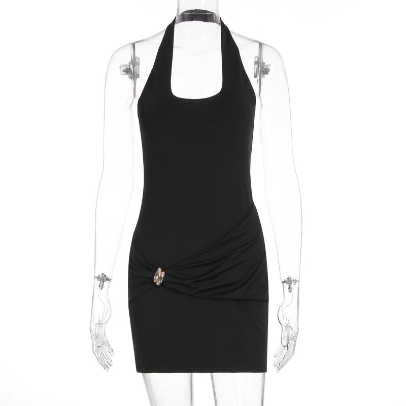 Damen Figurbetontes Kleid mit elegantem Bindedetail EB