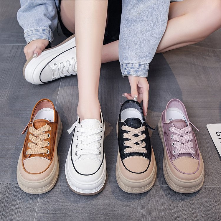 Damen Sportliche Sneakers im modernen Low-Top Design mit strapazierfähiger Sohle EB