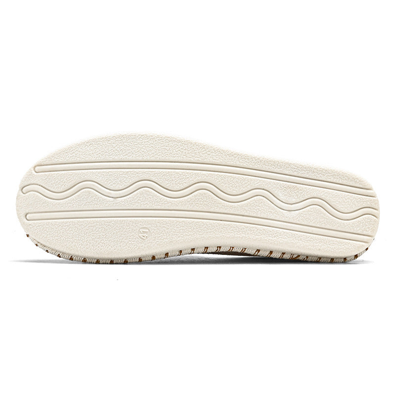 Damen Slip-On Espadrilles mit kunstvoller Stickerei EB