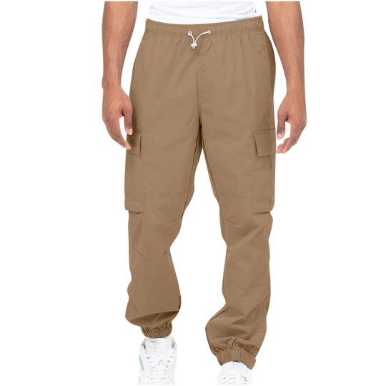 Herren Cargo-Hose mit elastischem Bund und praktischen Seitentaschen EB