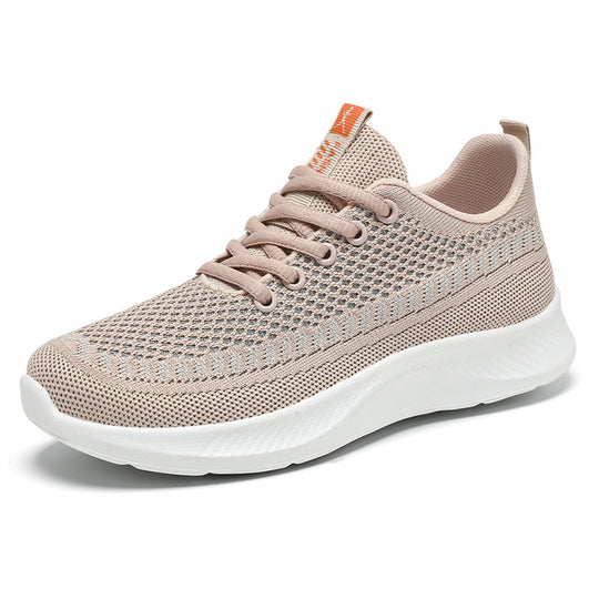 Damen Komfortable Laufschuhe mit atmungsaktivem Mesh-Obermaterial und gepolsterter Sohle EB