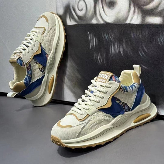 Damen Sportliche Sneakers mit atmungsaktivem Obermaterial und flexiblem Dämpfungssystem EB