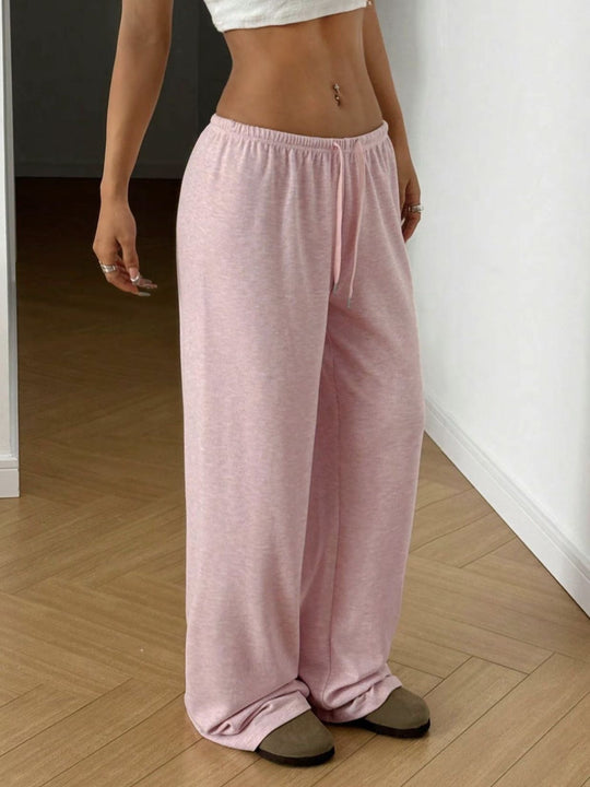 Damen Weite Sweatpants mit elastischem Bund EB
