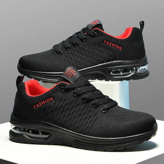 Damen Modische und bequeme Sneakers mit luftdurchlässiger Strick-Oberfläche und innovativem Dämpfungssystem EB