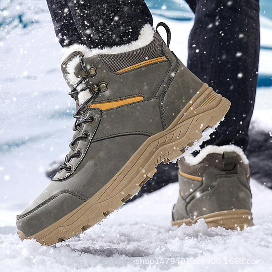 Damen Winterwanderschuhe mit isolierendem Futter und rutschfester Sohle EB