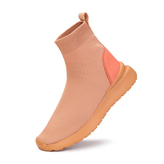 Damen Flexibles Ankle-Design Sneakers mit atmungsaktivem Obermaterial EB