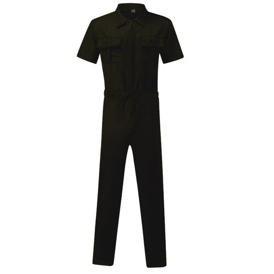 Damen Overall mit praktischen Taschen und elastischem Bund EB