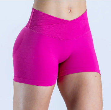 Damen Sportliche Shorts mit hohem Bund und figurformendem Schnitt EB