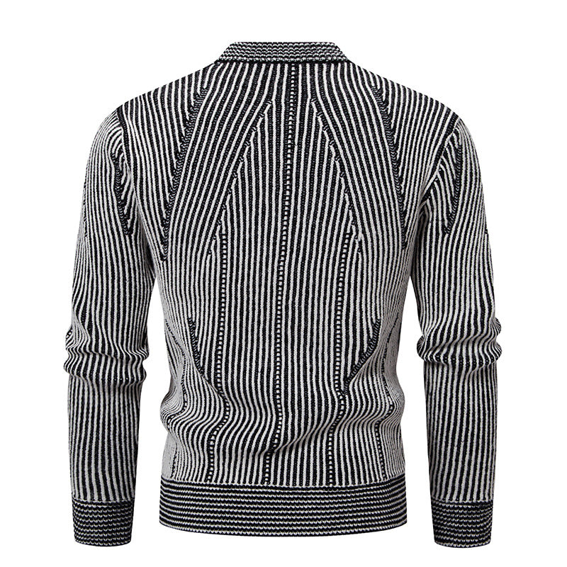 Herren Strickjacke mit strukturiertem Design EB