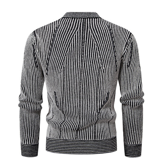 Herren Strickjacke mit strukturiertem Design EB