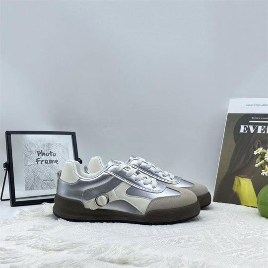 Damen Sportliche Sneaker mit modischem Design und atmungsaktiver Laufsohle EB