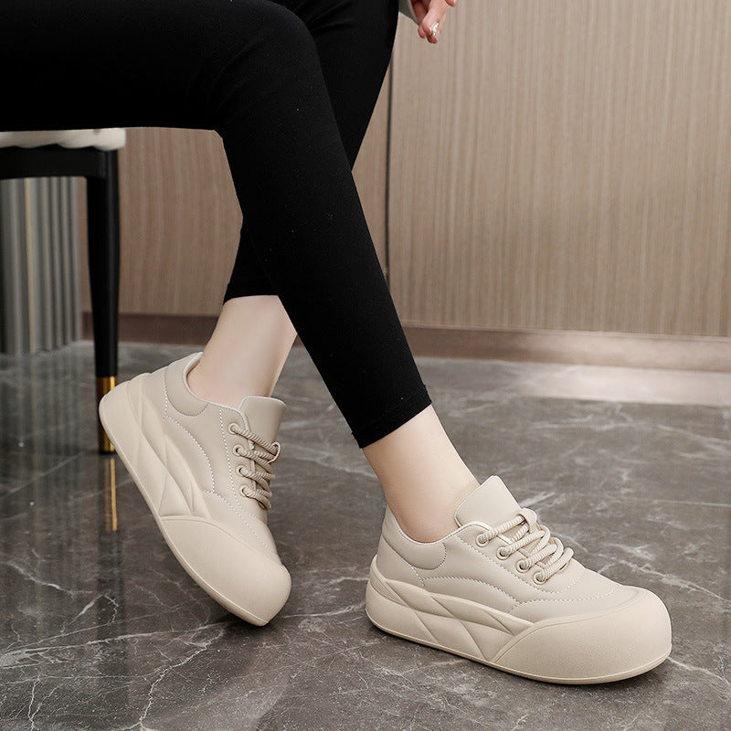 Damen modische Sneakers mit gepolsterter Laufsohle und stabiler Obermaterialstruktur EB