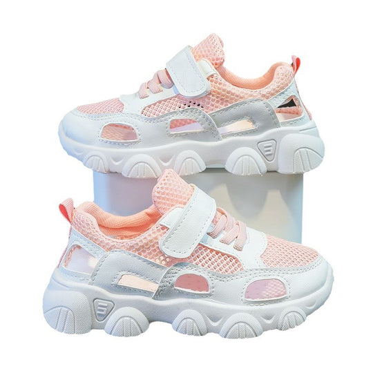 Damen Sportliche Sneaker mit atmungsaktivem Netzmaterial von EB