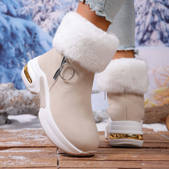Damen-Stiefeletten mit dicker Sohle EB EB