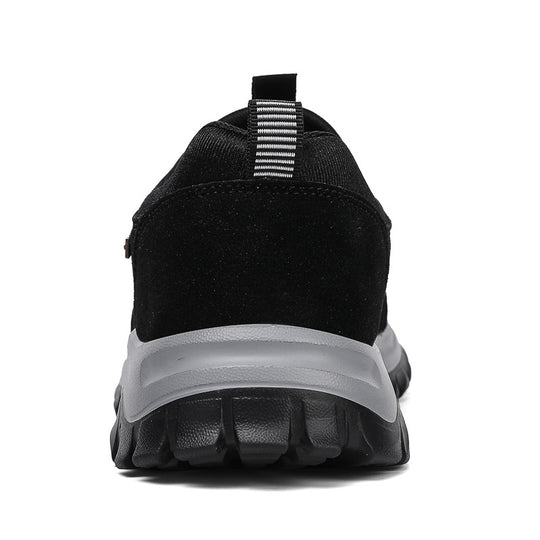 Damen Sportliche Slip-On Sneakers mit rutschfester Sohle und atmungsaktivem Obermaterial EB