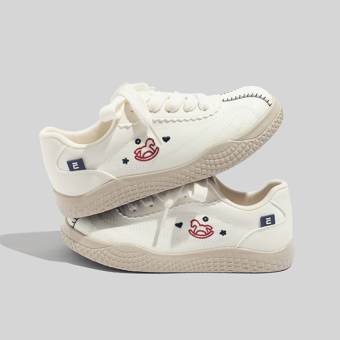 Damen Modische Sneakers mit verspieltem Entenmotiv und komfortabler Dämpfung EB