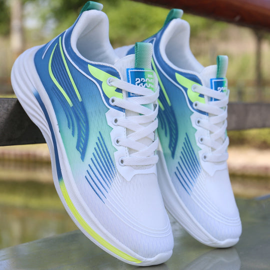Damen Sportliche Sneaker mit atmungsaktiver Mesh-Oberfläche und flexibler Dämpfung EB