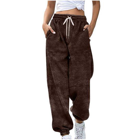 Damen bequeme Loungewear-Hosen EB