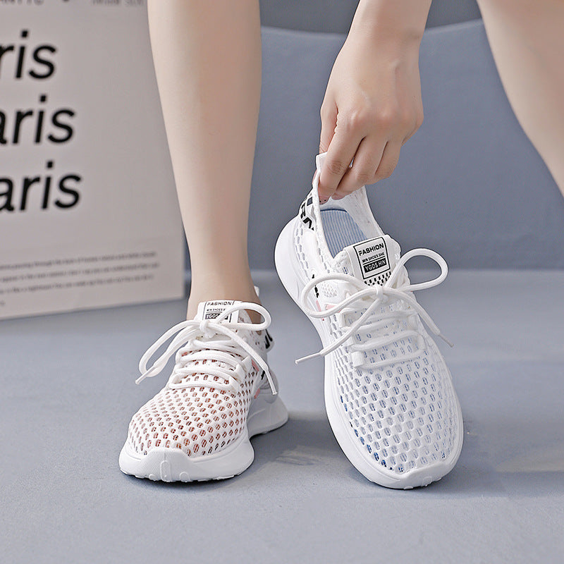Damen Atmungsaktive Lauf-Sneaker mit Komfortsohle und rutschfester Profilsohle EB