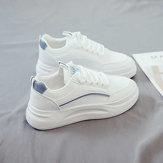 Damen modebewusste Sneakers mit trendiger Sohle EB
