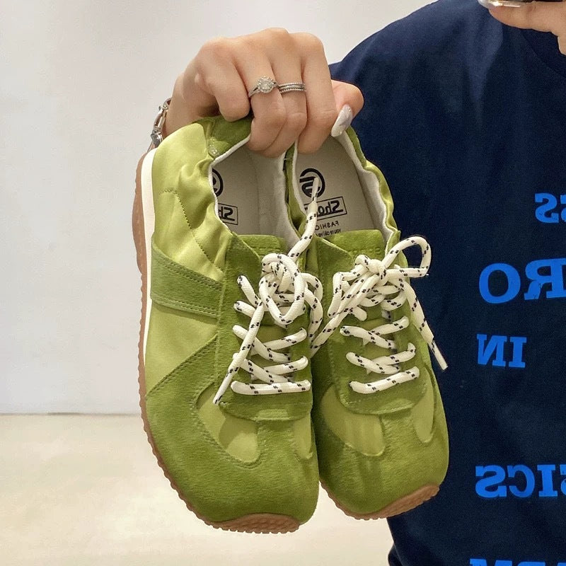 Damen atmungsaktive Freizeitsneaker mit rutschfester Sohle EB
