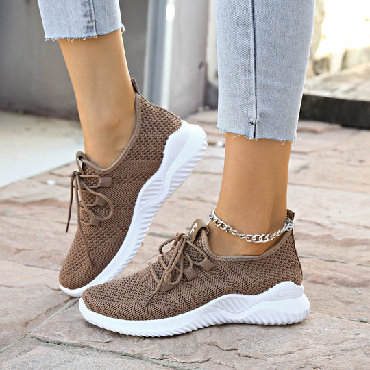 Damen Sportliche Luftige Sneakers EB
