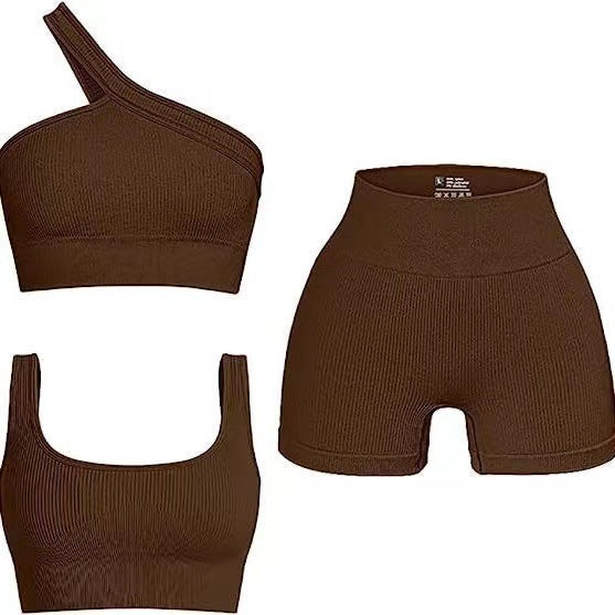 Damen Sport-BH und Shorts Set EB