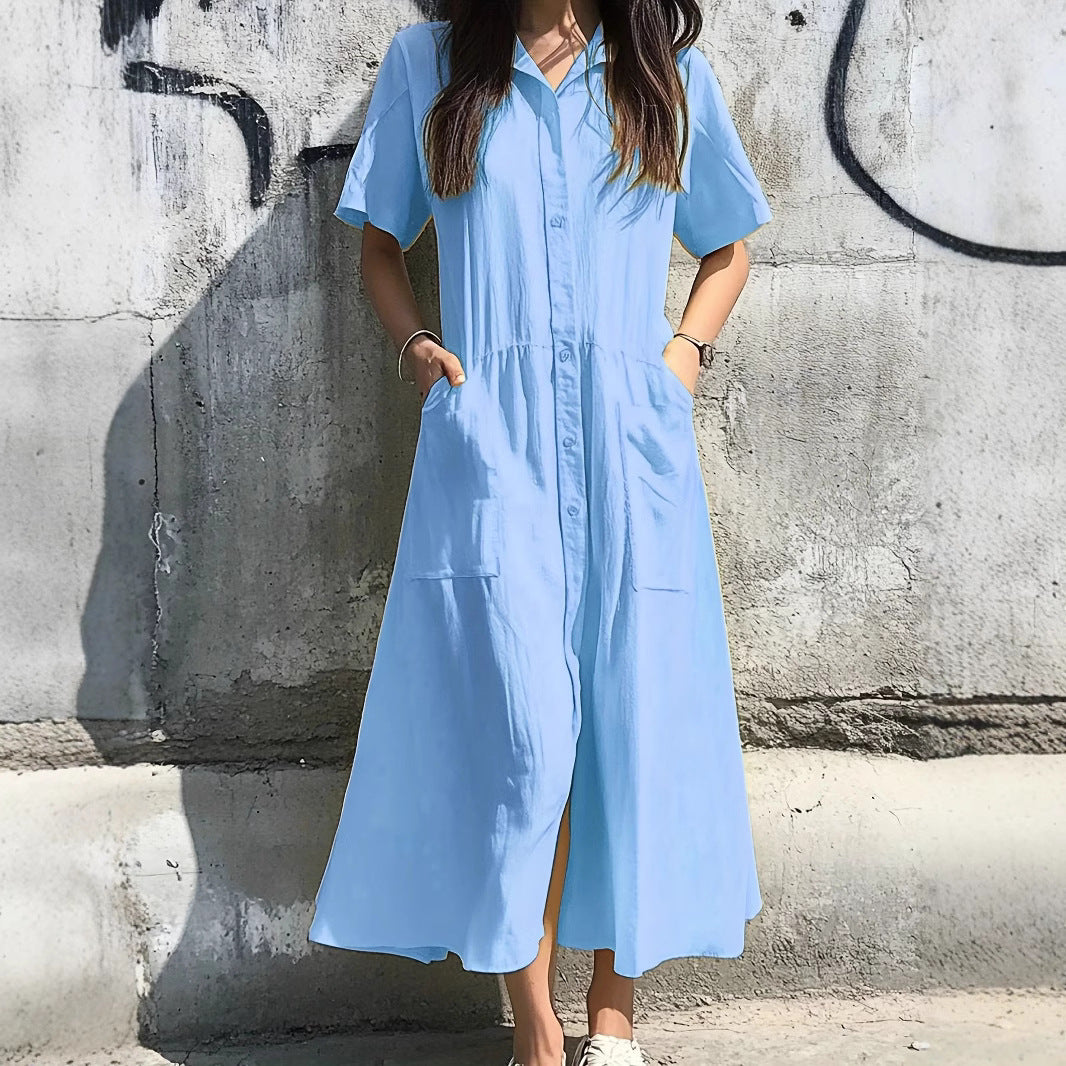 Damen Sommerkleid im lockeren Schnitt EB